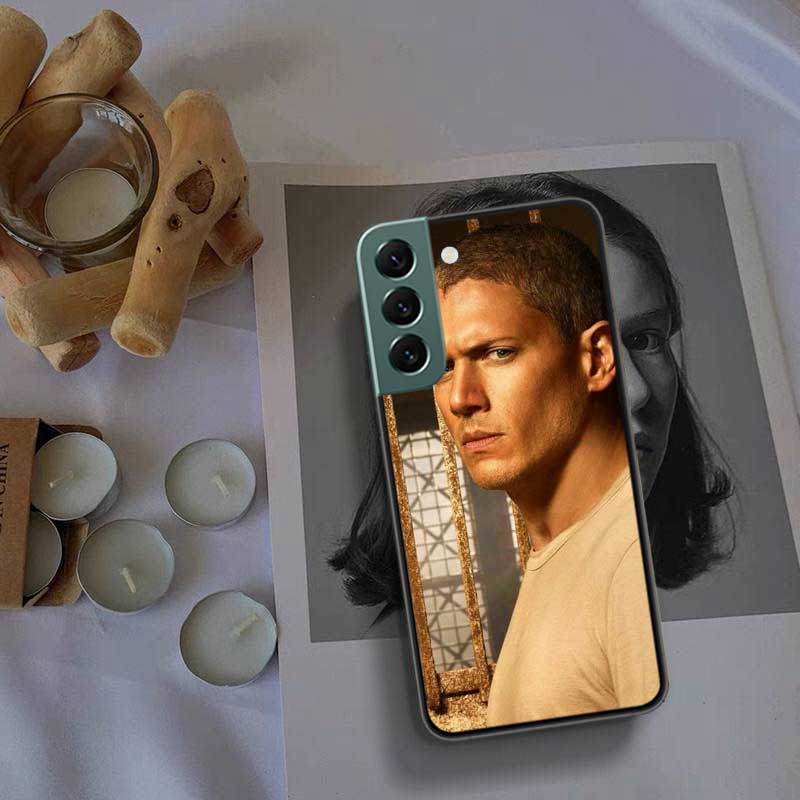 Prison Break TV Series Phone Case For Samsung Galaxy S22 S25 Ultra S21 S10 Plus S26 Edge S20 S23 S24 FE Cover Silicone Soft