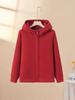 New Style Plus Velvet Thick Comfort Hooded Winter Jacket for Moms