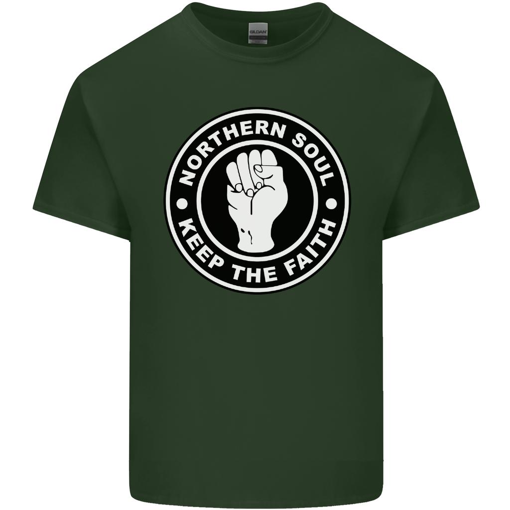 Northern Soul Keeping the Faith Unisexs Light Cotton TShirt