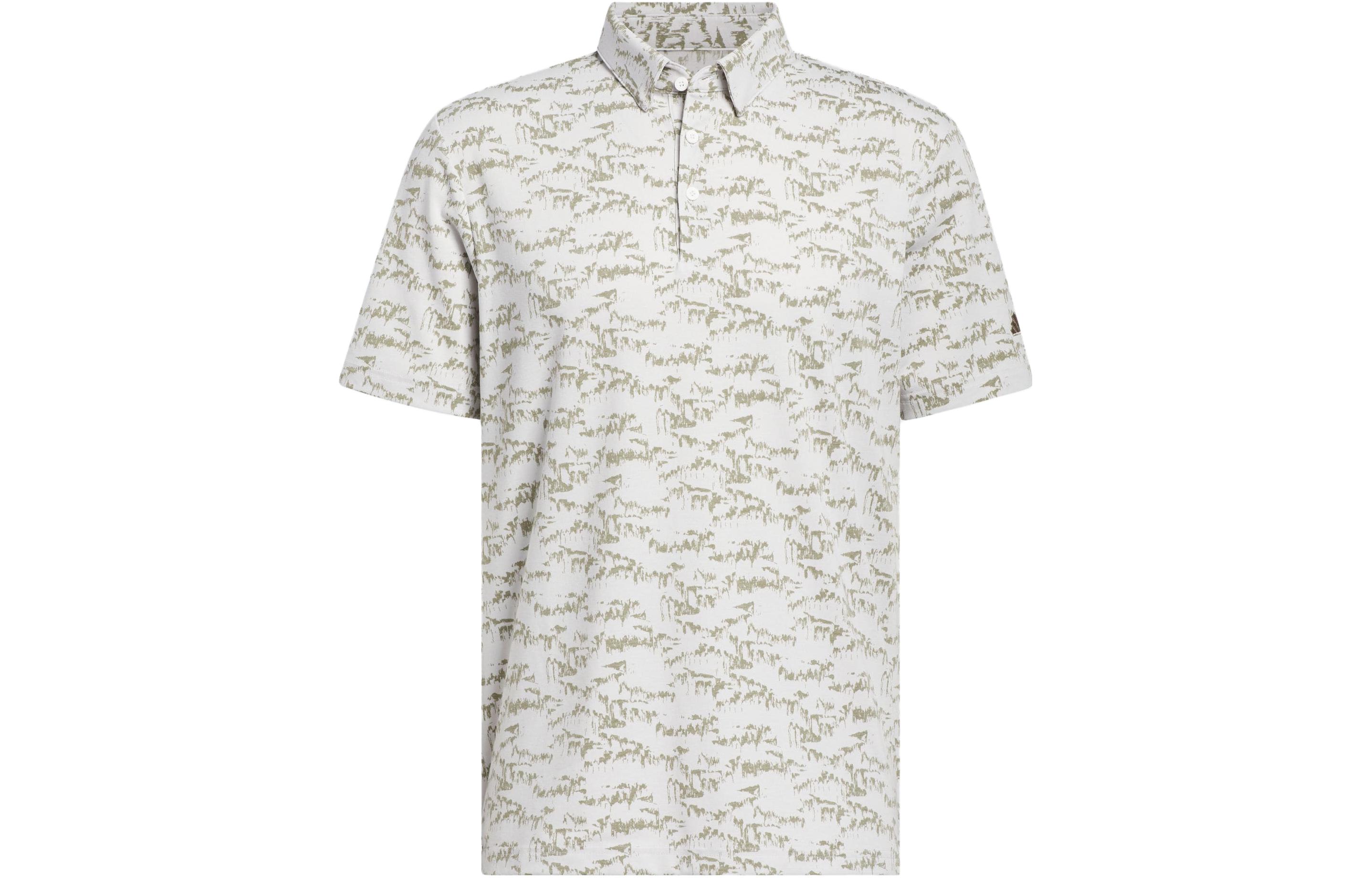Adidas Polo Shirts Men s White Polo Collar Moderate Straight Fit II7837 XXL