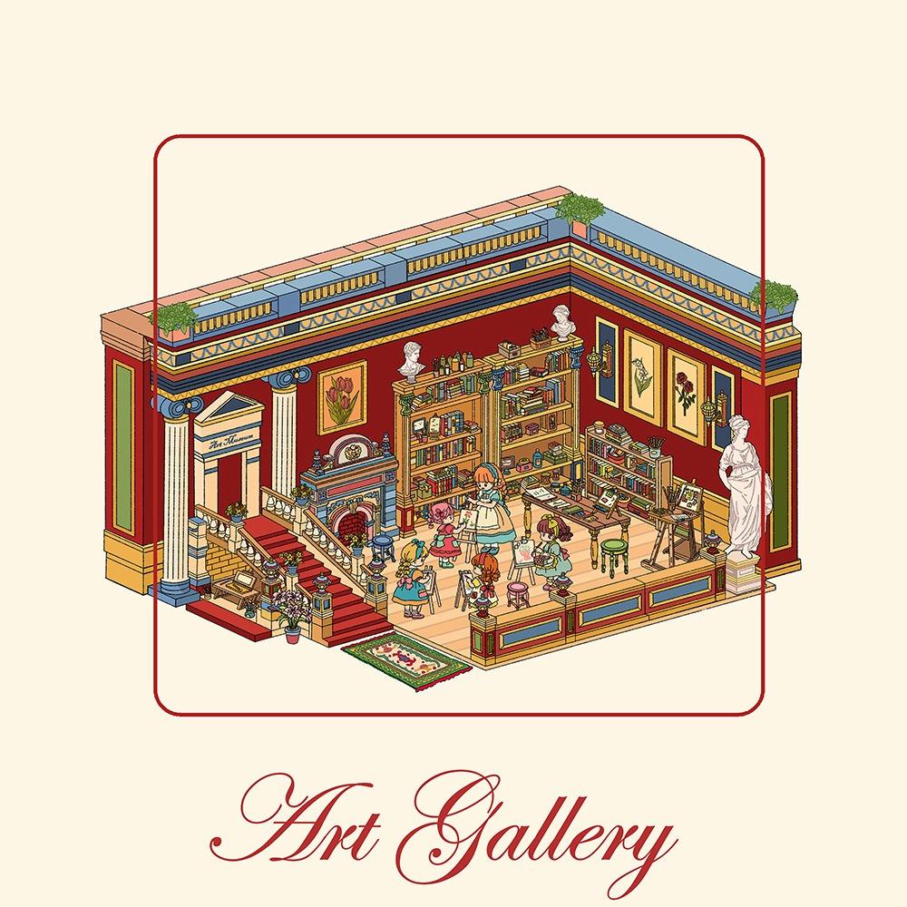 

Наліпки 3D Сцена великого розміру Мультяшні Декоративні Ігрові Наліпки Для Дітей Дорослих 1