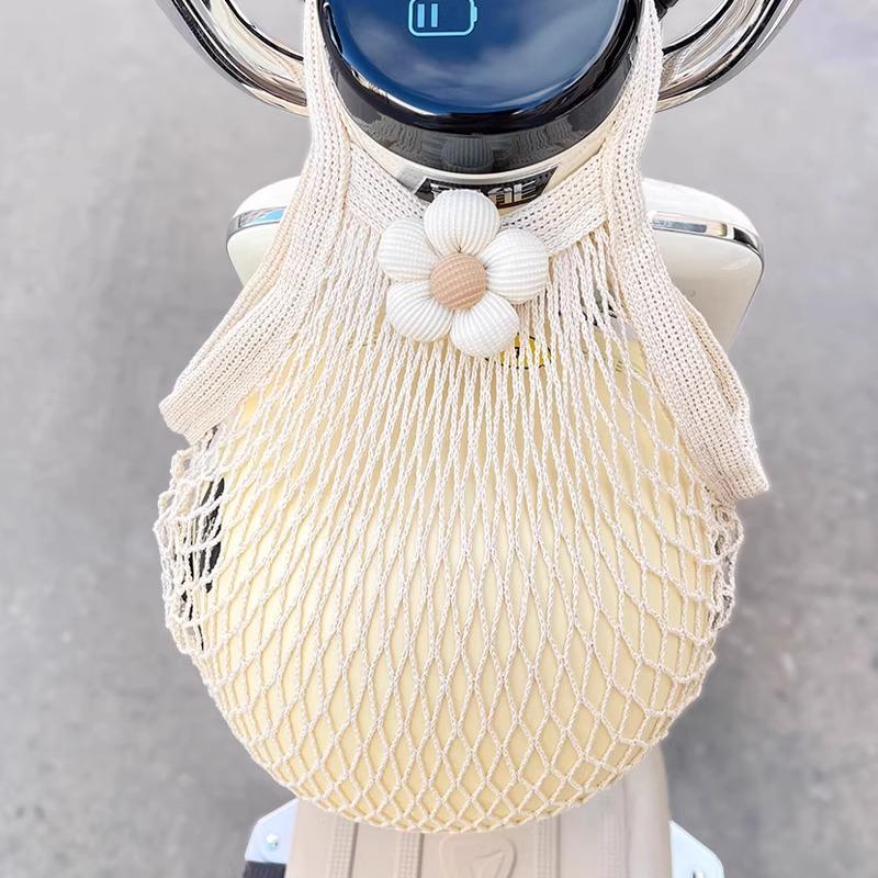 

Universal Large-Capacity Mesh Storage Bag for Electric Vehicles