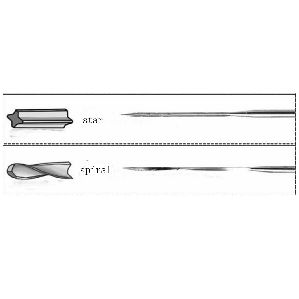 7pcs Spiral Shape Needle Felting Handle Holder Wool Felt Set Kit DIY Crafts