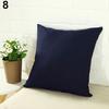 Fashion Simple Solid Color Throw Cushion Square Cover Pillow Case Home Decor