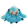 Hatsune Miku Plush Toy Backpack Cartoon Bag With Adjustable Shoulder Straps