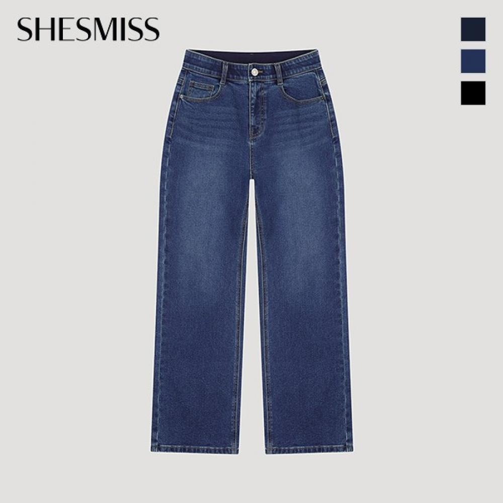 

She S miSS Inbanding Straight Denim pantS SSmSlo42020 Blue/55