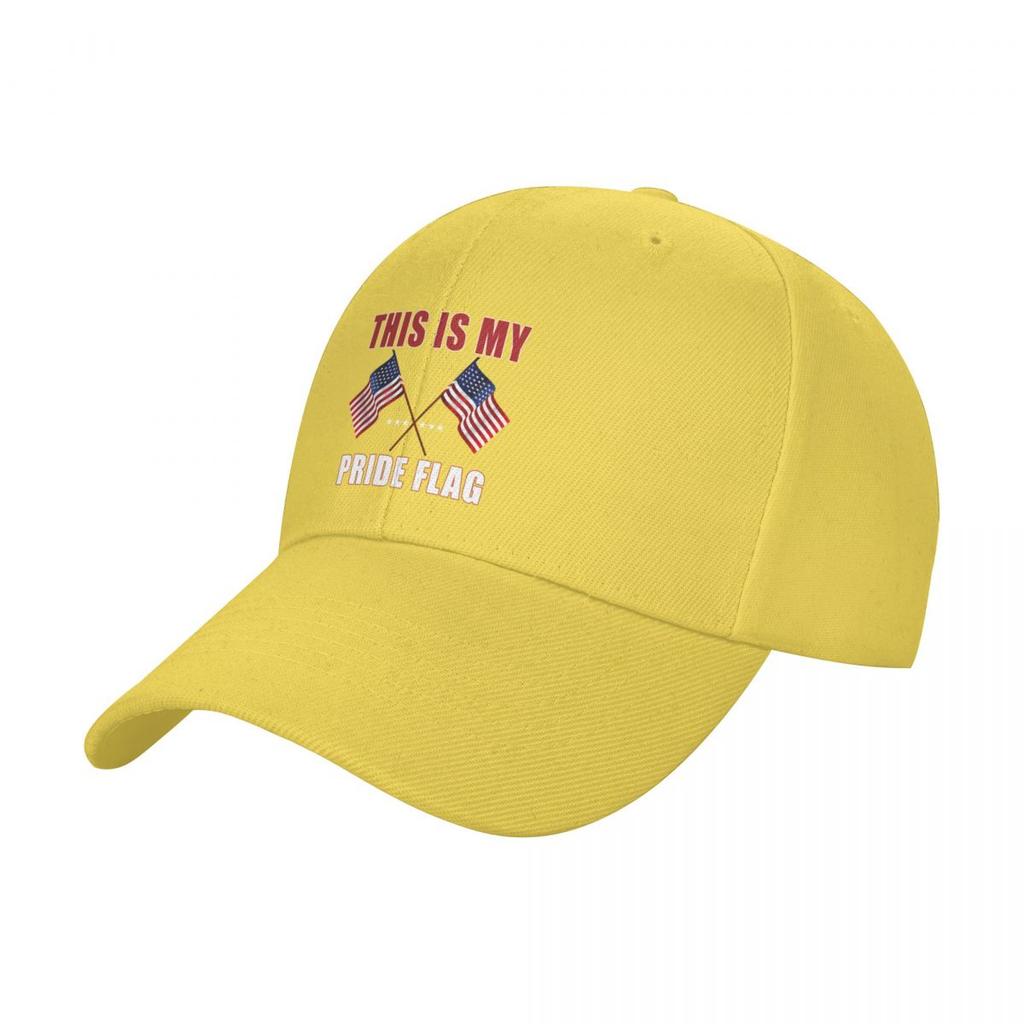 This Is My Pride Flag - USA 4th of July Patriotic 2023 Baseball Cap Male Hat Cute Cosplay Visor Hats Man Women's
