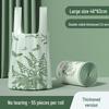 Heavy-duty Wormwood Kitchen Garbage Bags - Extra Thick, Portable, Oversized, Vest-Style Plastic Bags