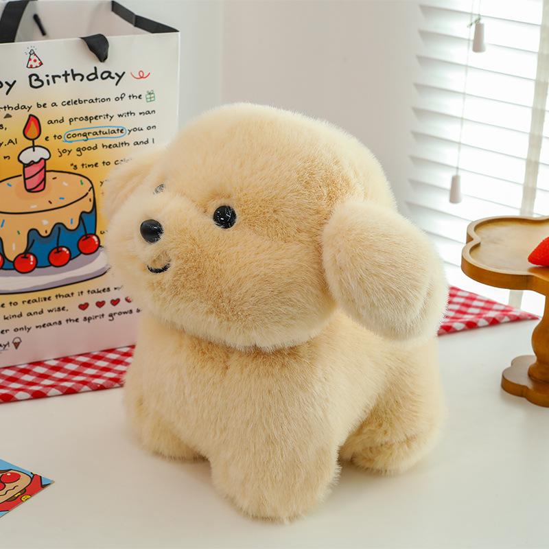 

Плюшевая игрушка-кукла маленькая собака золотистый ретривер детская кукла подушка-игрушка украшение кукла для подарка на день рождения девочке 20cm