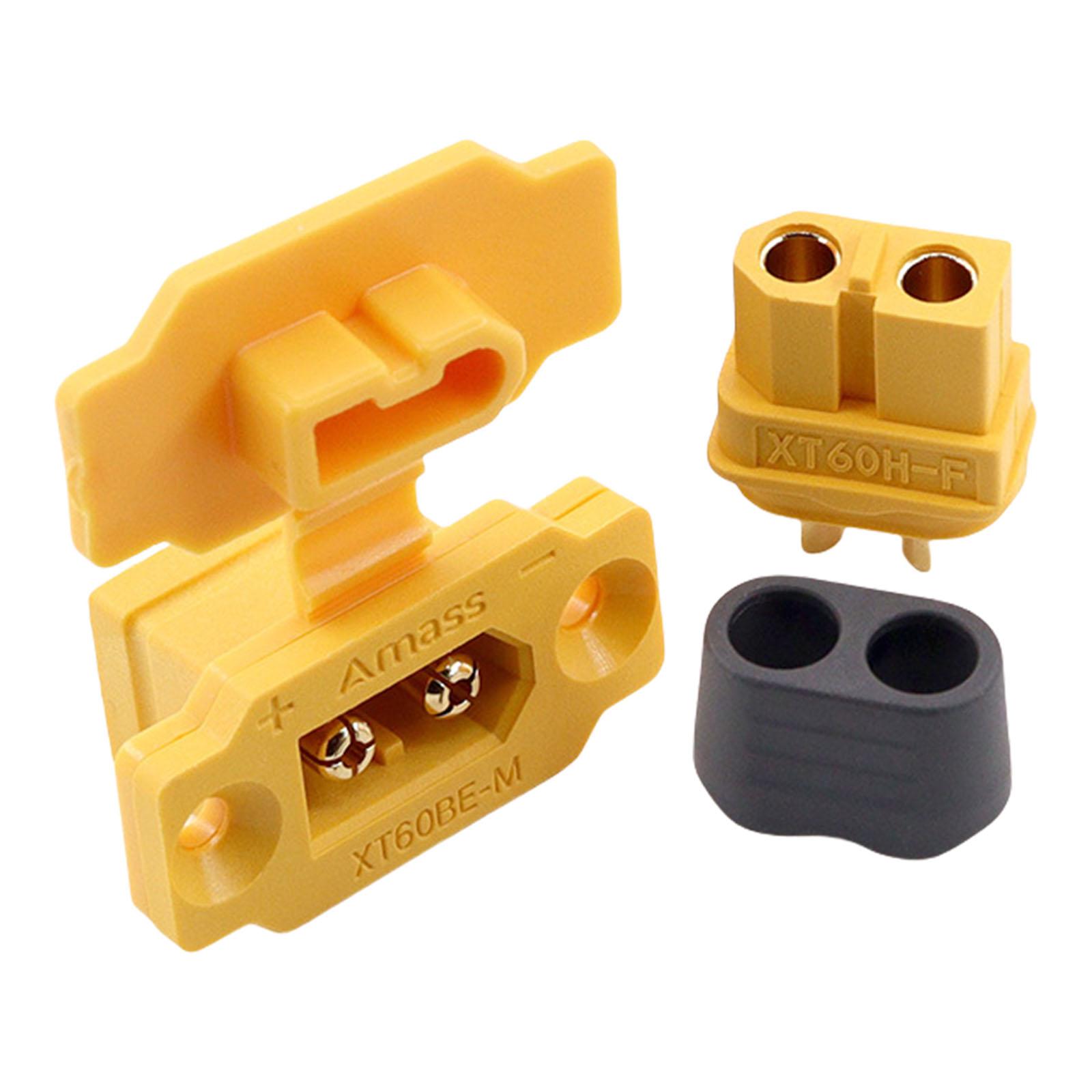 

Водонепроникна кришка для штекера XT60BE M забезпечує чудовий захист від вологи для роз ємів у суворих умовах. жовтий