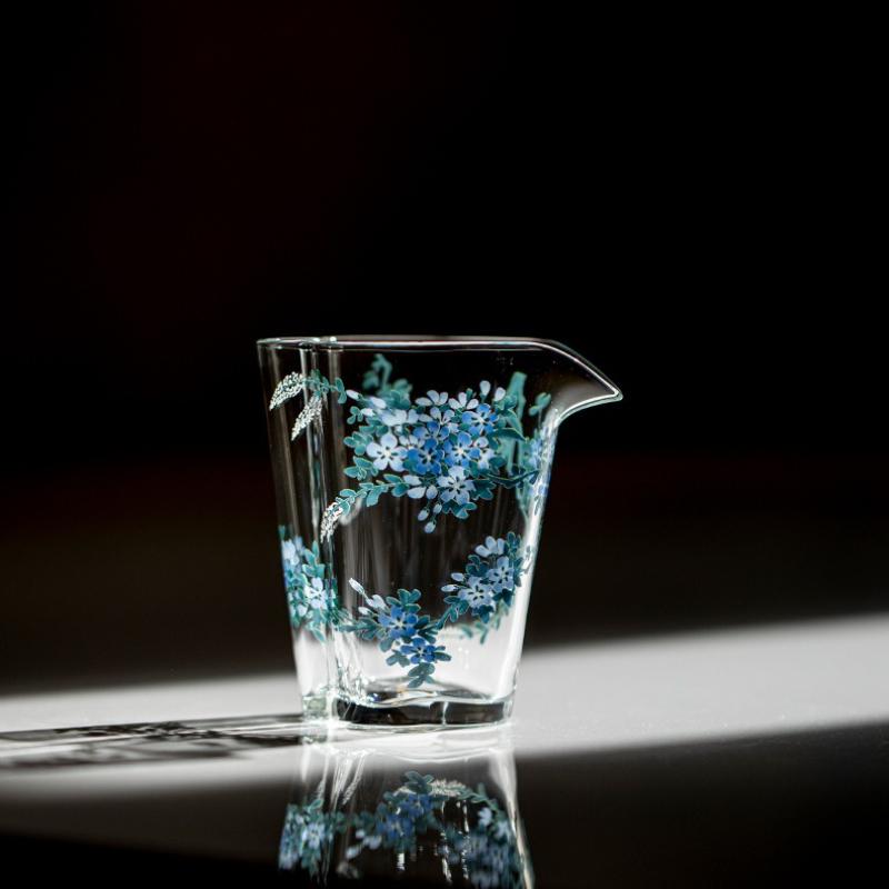 

Стеклянная чаша для чая из боросиликатного стекла, утолщенная, термостойкая, не обжигающая руки, чайный диспенсер, чайный сервиз для кунг-фу, чашка для чая 200-400ml