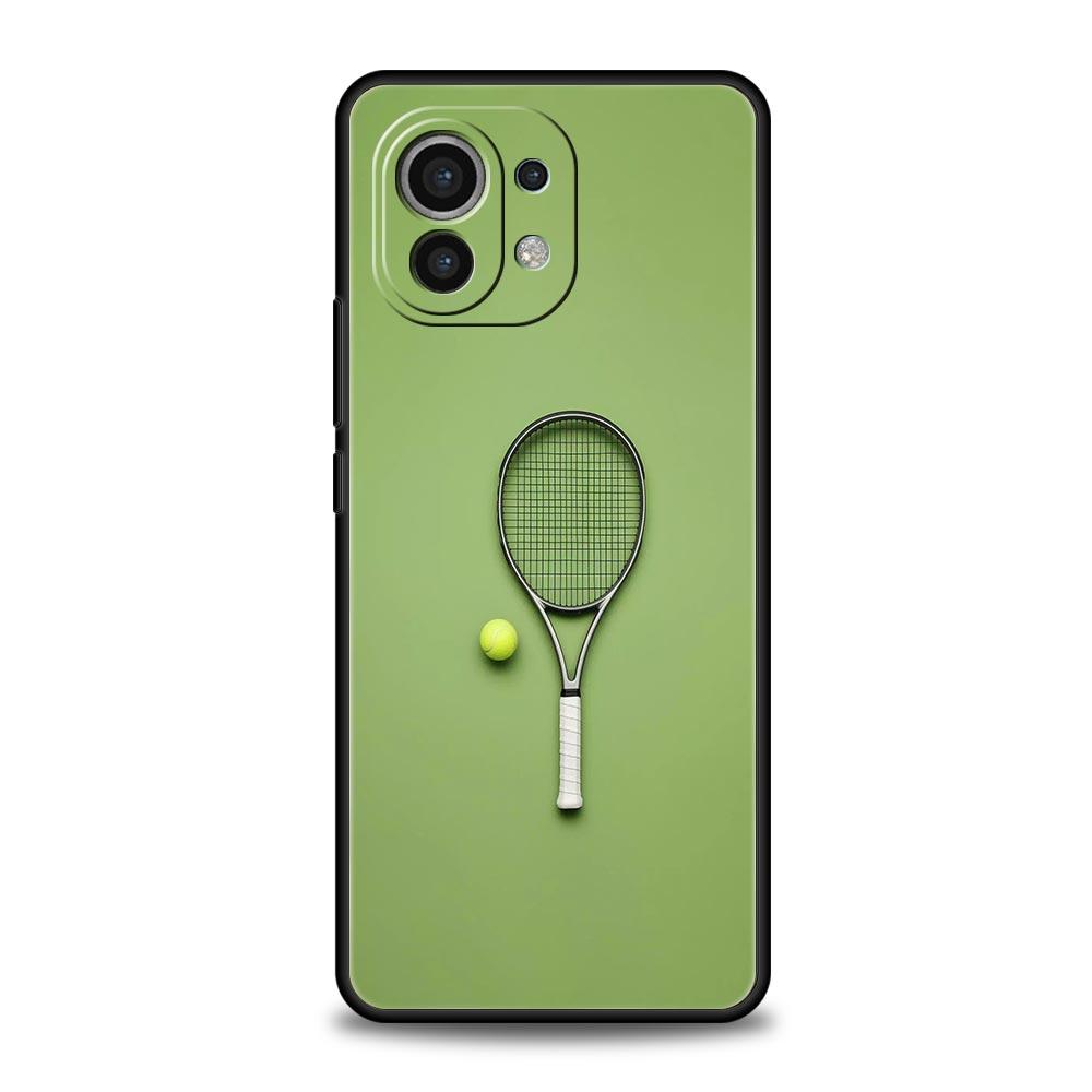 Sport Tennis Phone Case For Xiaomi Mi 17 15T 15 14 14T 13T 12T Pro 12 13 Lite 5G 11T Poco X6 X7 X5 Pro Soft Cover