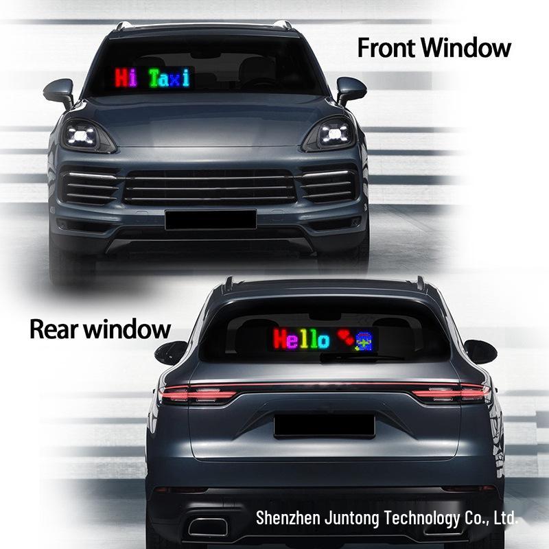 LED Car Sign Soft Flexible Expression Display