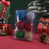 6Pcs 6CM Christmas Balls Christmas Tree Decoration Hanging Pendants Ornaments Party Home Decor 2025 New Year Navidad Gift Decor