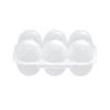 Portable Camping Eggs Boxes Carriers 6Grid Eggs Holder Container Outdoor Camping