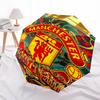 Personalized Name M-Manchester Print Umbrella, UV Shielding. It Has Eight Sturdy Ribs for Outdoor Use And Perfect As a Holiday Gift
