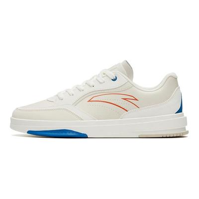Lifestyle Series Non-Slip Wear-Resistant Low-Top Skate Shoes Men Sneakers White Blue 912328011-4