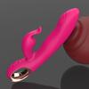 Thrusting Rabbit Vibrator for Women Rechargeable 10 Vibration Modes G Spot Massager Clitoral Stimulator Adult Sex Toys Female Masturbation