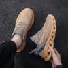 Large Size 48 Men's Shoes New Casual Breathable Fly-woven Sports Shoes Men's Shoes Youth Running Shoes