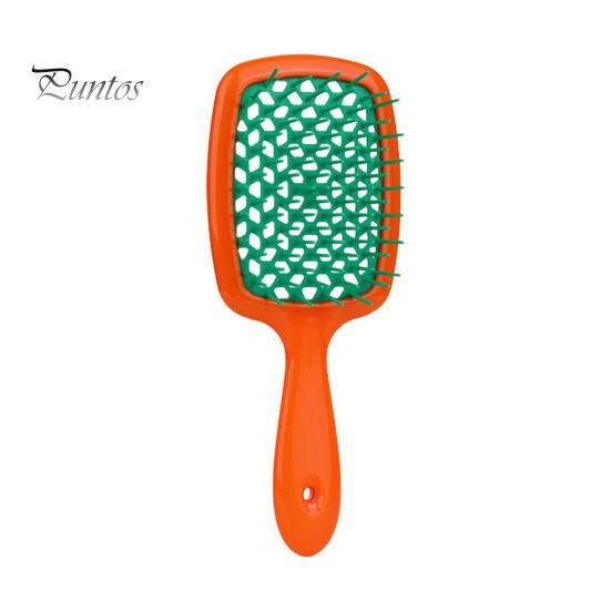 

Вентилируемая щетка для распутывания волос, эргономичная ручка, массаж головы, влажная и сухая, длинные вьющиеся, пушистые волосы, сотовая расческа для женщин и девочек, парикмахерский инструмент