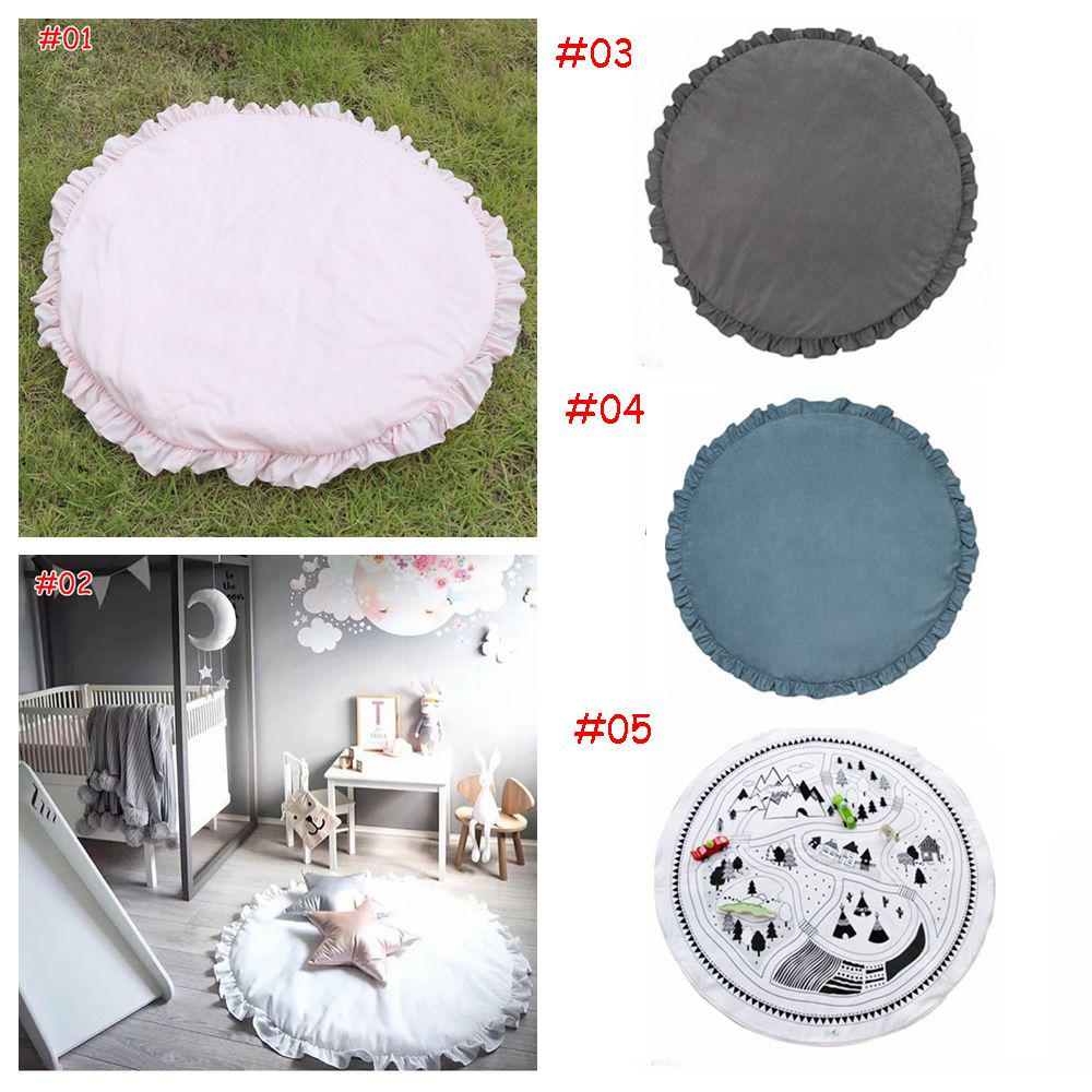 Buy 100cm Animal Newborn Infant Round Baby Play Mats Crawling Carpet