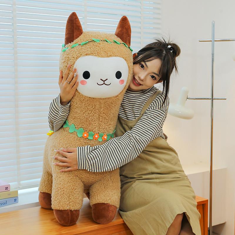 Plush Garland Alpaca Toy Dolls Room Decoration Children Festivals Gift Cotton Pp