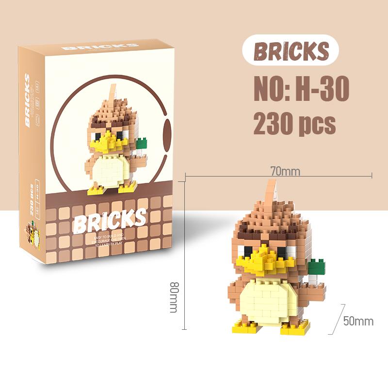 Blocos de Montar Pokémon Pokémon Gengar Ação Personagem de Desenho Animado Pikachu Charizard Modelo bloco de montar Para Meninos Presentes de Aniversário