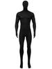 Halloween Cosplay Solid Color Full Body Open Face Zentai Bodysuit