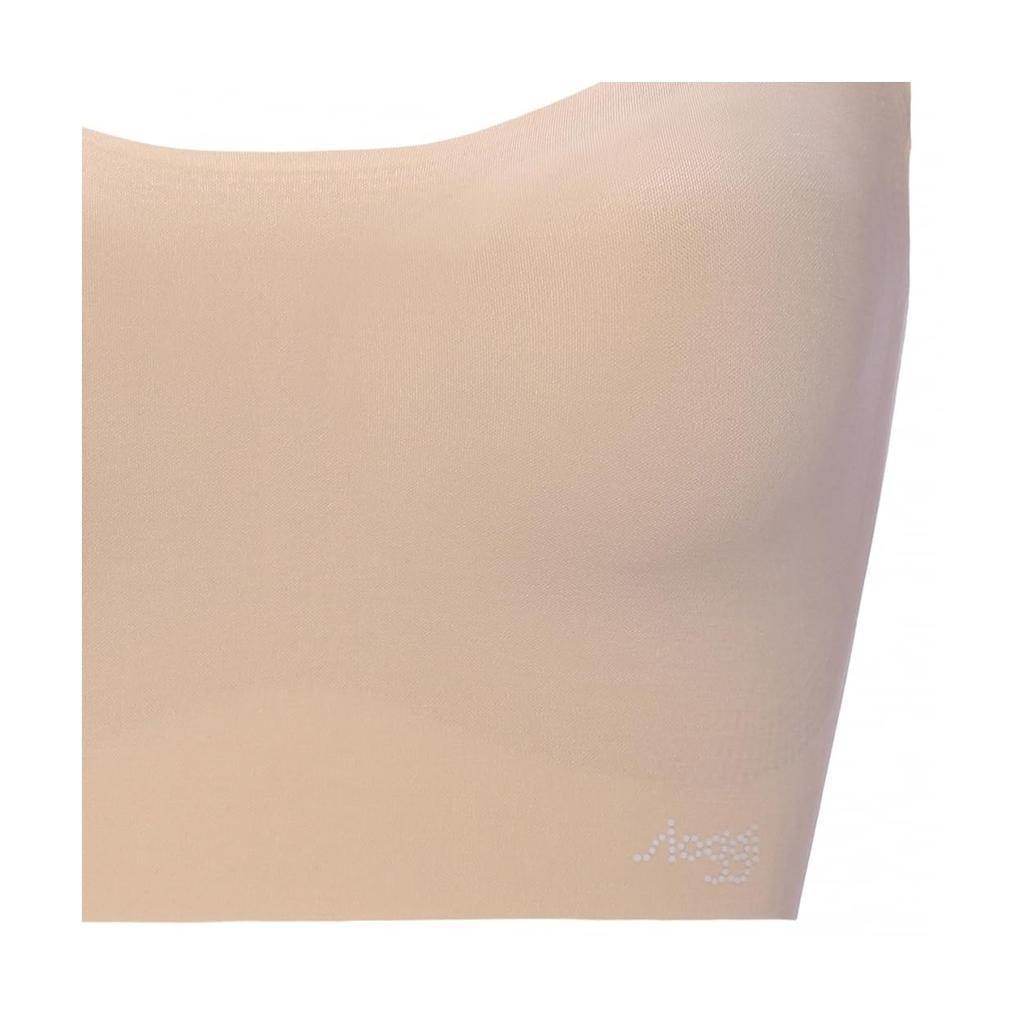 Triumph Sloggi G028 Cotton Blend with M001 Size M Half-Top Cups, Wireless, Women's Underwear, (Sugar Beige),