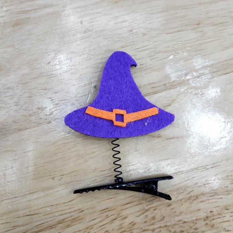 Halloween Hairpin Pumpkin Ghost Skull Buckle Headwear Festive Items PROM Party Props Small Gifts