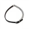 Minimalist Black Leather Buckle Choker – Everyday Versatile Necklace for Women