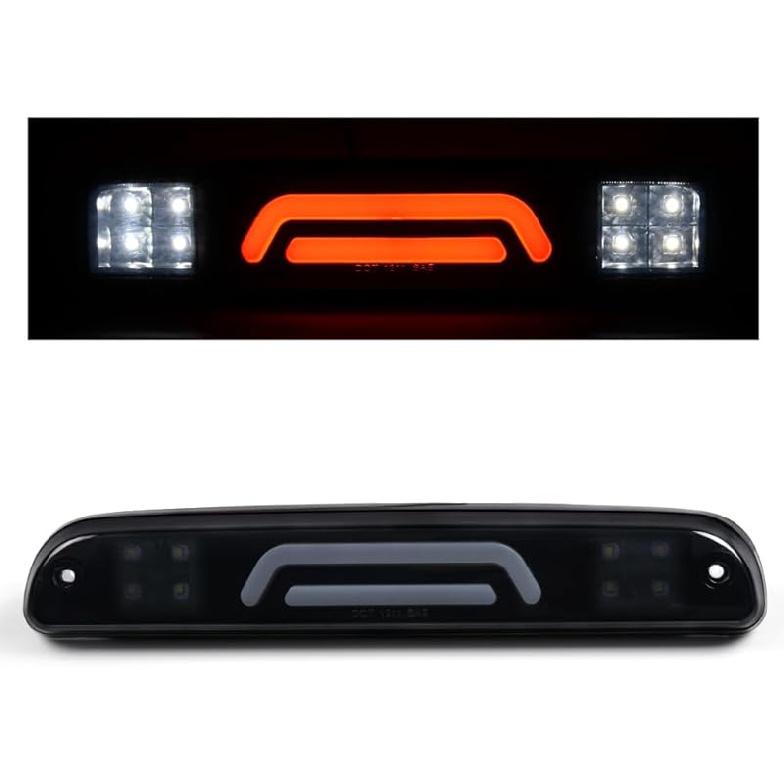 ALLGOOD LED 3rd Brake Light Stop Lamp Compatible with 1993-2011 Ford Ranger/Fit 1999-2016 Ford F250 SD F350 SD F450 SD F550 SD Third Brake Lamp Smoke F250 F350 F450 F550 1999-