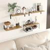 Floating Shelves Bathroom Organization Storage Racks Hanging Storage Shelf Rustic Rome Wall Decor For Bedroom Kitchen Livingroom