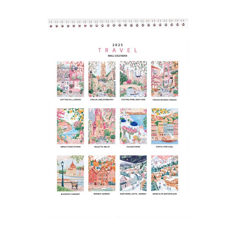 2025 Inspirational Wall Calendar Family Calendar Funny Monthly Wall Calendar Monthly Planner Schedule Board With 12-Month For Other белый