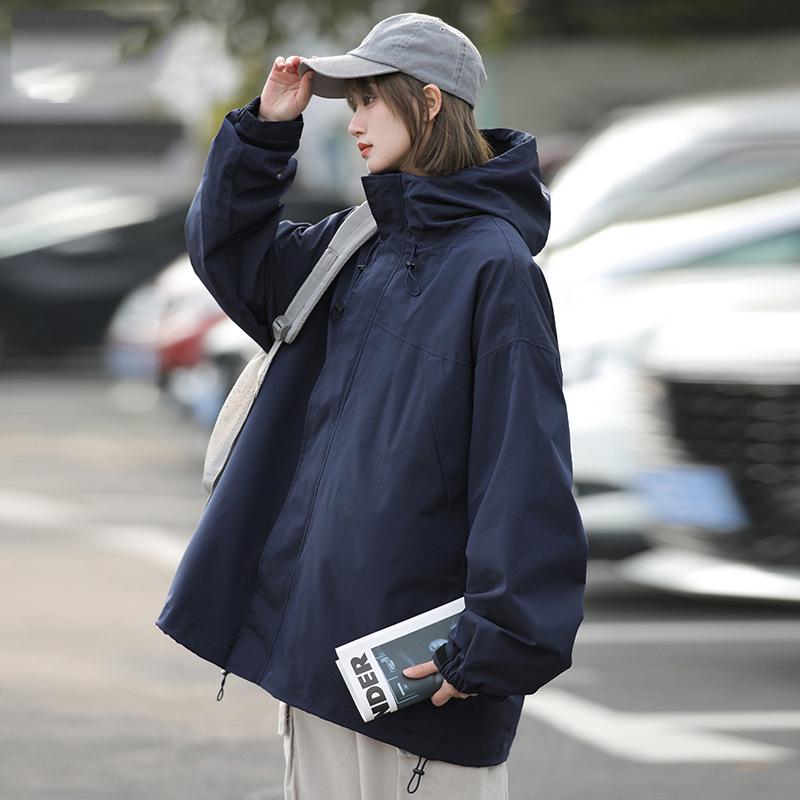 2024 Urban Cityboy Windbreaker: Trendy Unisex Hooded Jacket for Casual and Sporty Style