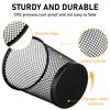 Oneant 12Pcs Black Pen Holder For Desk Pencil Holder Metal Mesh Pen Pot For Office Home Classroom Stationary Supplies