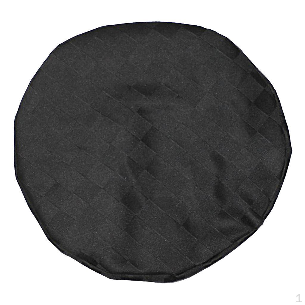 Lattice Pattern Bar Stool Cover Round Cushion Slipcover for Kitchen Coffe Shop