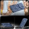 Magnetic Ring Stand Phone Case For Realme 14 Pro Plus 5G Slide Camera Lens Protection TPU Frame Hard Plastic Back Cover Fundas