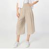 Women's Summer 3/4 Trousers  Summer Trousers With Pockets Causal Loose Trousers Fabric Trousers Sport Leisure Beach Trousers