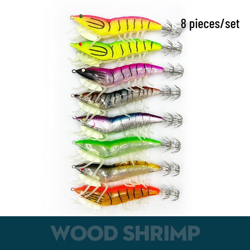 Oeny Luminous Squid Shrimp Fishing Lure