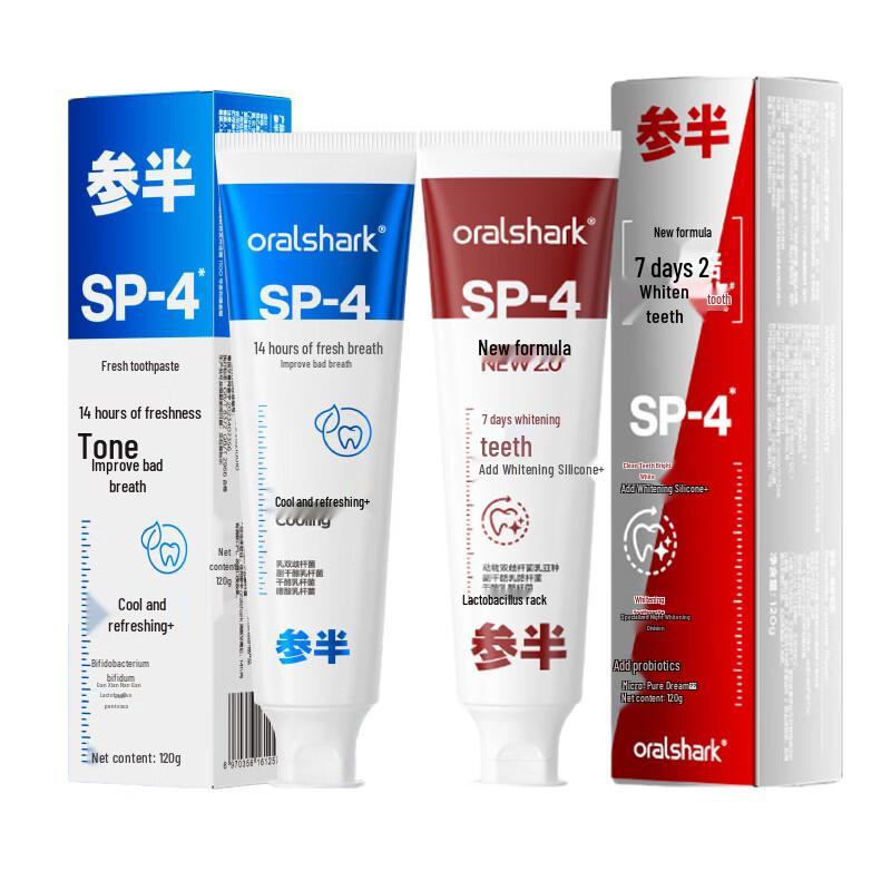 Canban Oralshark Toothpaste Duo Pack