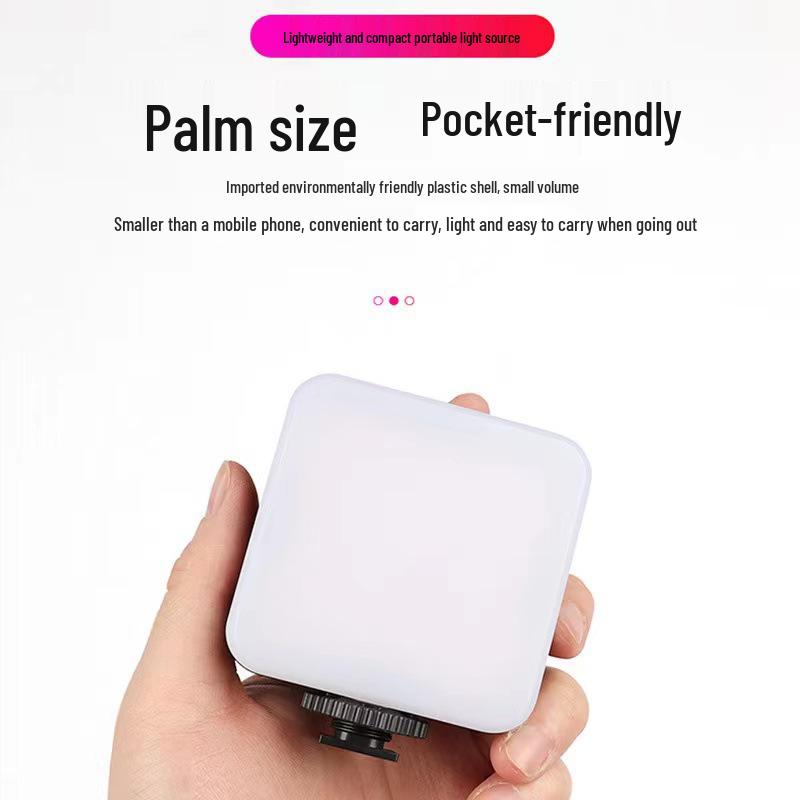 Przenośne Mini Miękkie Światło do Aparatów SLR i Telefonów Komórkowych