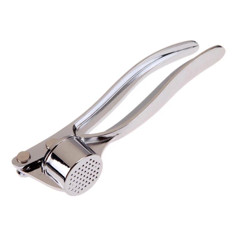 3cm Stainless Steel Alloy Crusher Kitchen Round Extrusion Tool Garlic Press Fruit and Vegetable Cooking Tools