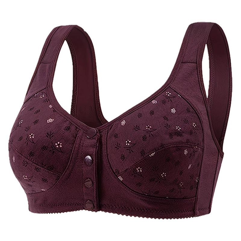 Women Wirefree Tank Style Bras Front Closure Bralette Female Confortable Breathable Underwear Large Bust Cup Underwear L-5XL