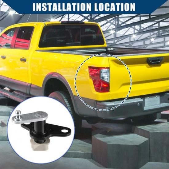 Pack of 1 for Nissan Titan 2005- Rear Right Car Tailgate Hinge Roller