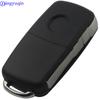 Jingyuqin 2/3/4/5 Tasten Autoschlüsselgehäuse Shell Für VW/VOLKSWAGEN Caddy Eos Golf Jetta Beetle Polo Up Tiguan Touran Klappfild