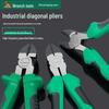 Weleson 6" Diagonal & Flat Nose Cutting Pliers: Nippers & Wire Cutters for Electricians