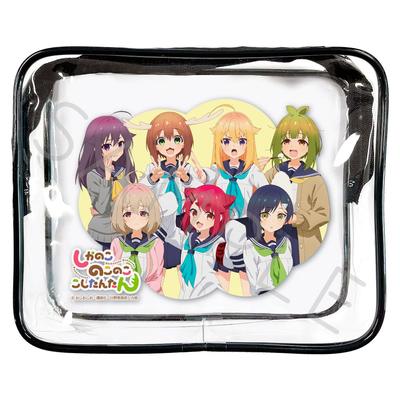 TV Anime "Shikanokokonokokoshitantan" [Group B] Clear Pouch B