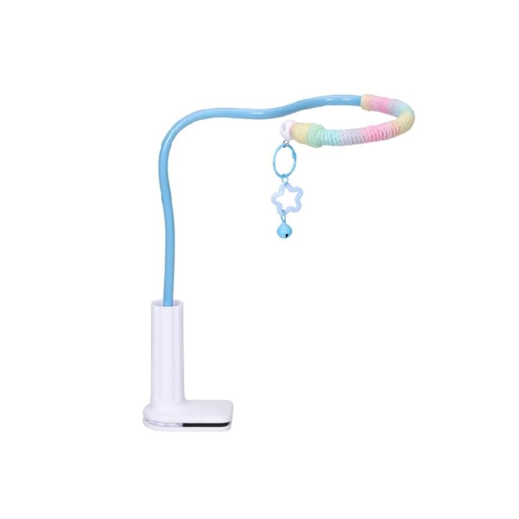 Жердочка-стенд для птиц Игровые площадки для попугайчиков-волнистиков Игрушка Игровой стенд для попугаев Настольная платформа для попугайчиков-волнистиков Какаду Кореллы Неразлучники синий