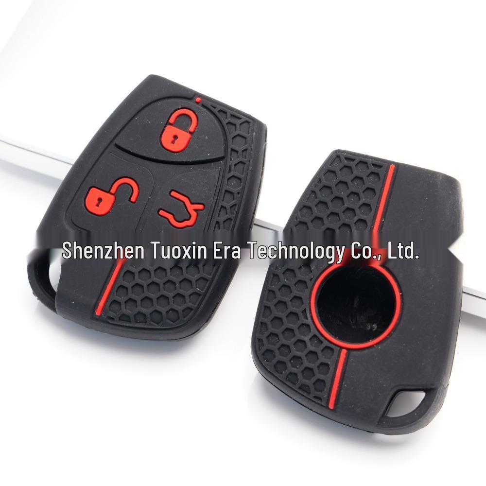 Soft Silicone Key Cover for Mercedes C/B/E Class W203, W211, W204, CLS, CLK